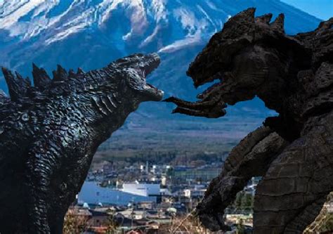godzilla vs mega kaiju|the meg vs godzilla.